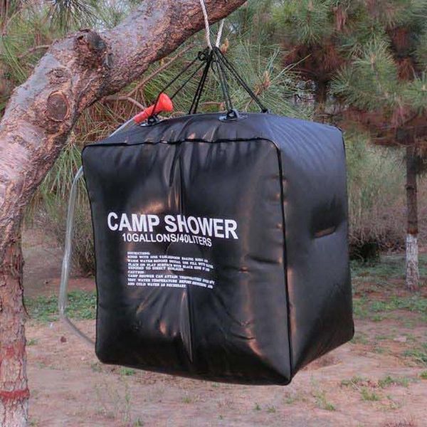 

hydration packs 20/40l solar heated shower bag outdoor portable bathing traveling camping hiking climbing body pet cleaning water