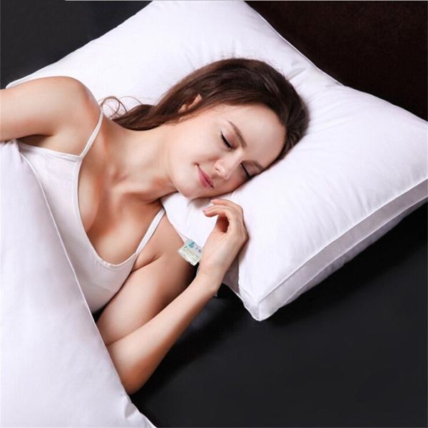 

pillow solid pure cushion core filling 2.5d polyester fiber 40 spring pockets breathable pocket #t2g