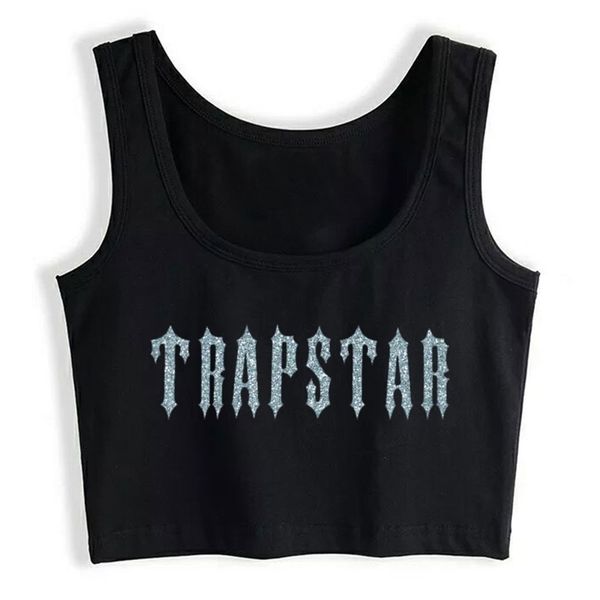 

crop sport trapstar design fashion inscriptions custom women 220304, White