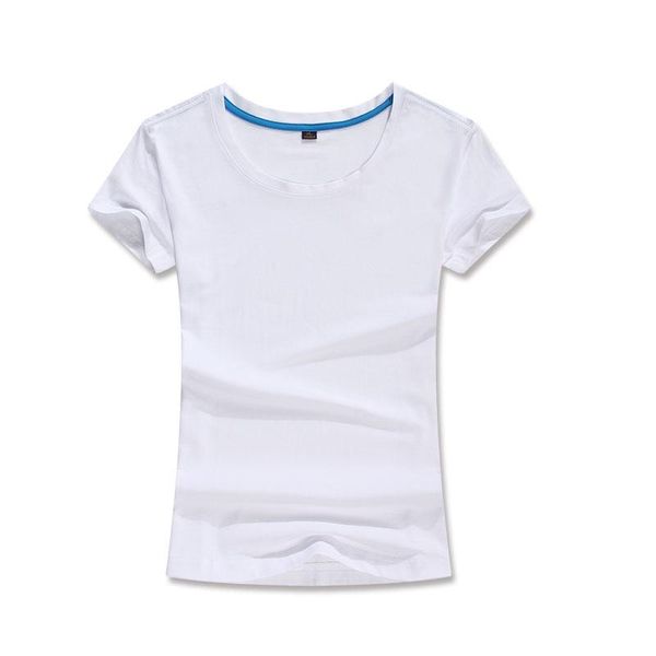 

women's t-shirt summer fashion leisure breathable short sleeve, White