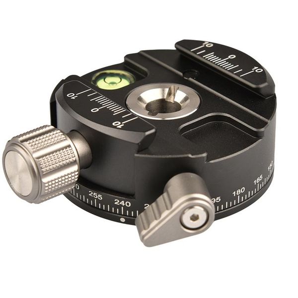 

tripod heads vlogmagic v60 round panning clamp head with screw-knob release for panoramic and landscape pographers