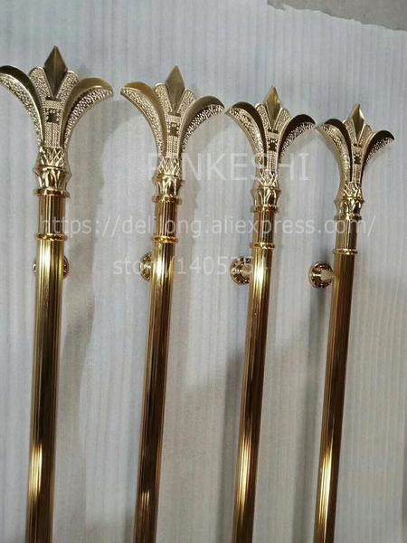 

shiny gold color stainless steel door handle handles & pulls