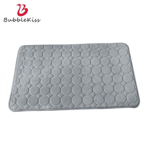 

bubble kiss door mat bathroom kitchen carpet thick coral fleece absorbent bedroom bedside home decoration living room entry pad carpets