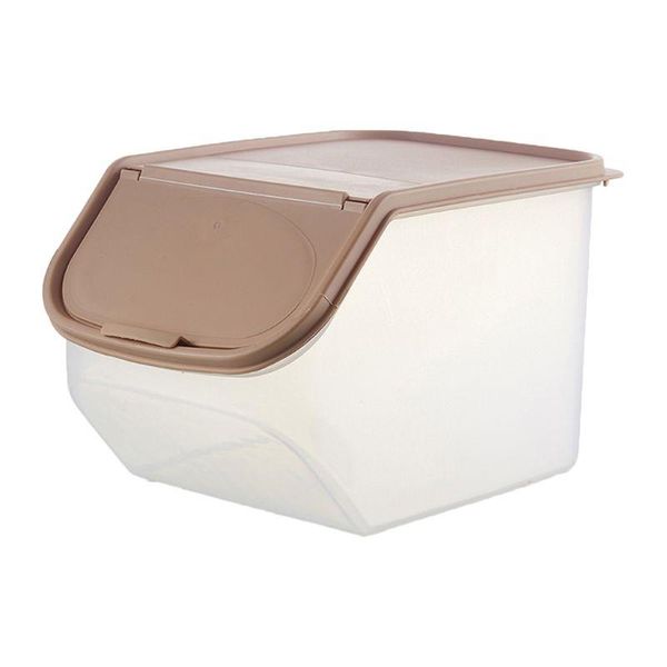 

rice storage container airtight kitchen cereal grain organizer 23ga bottles & jars
