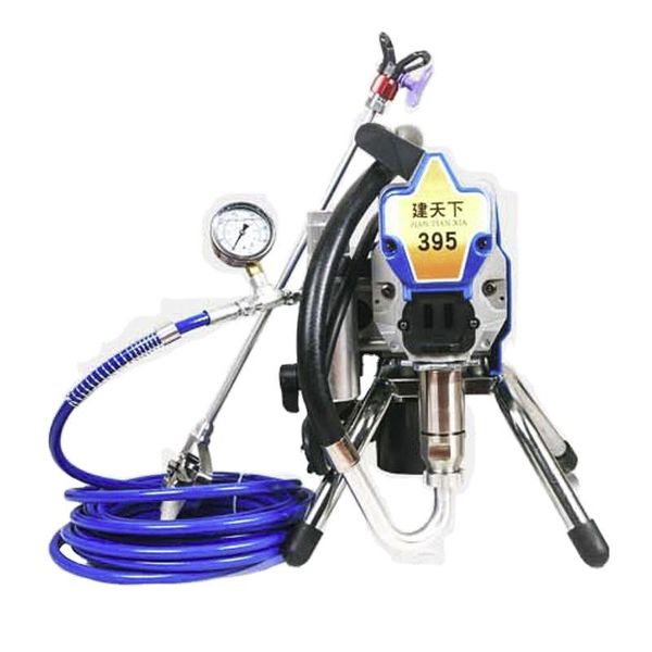 

professional spray guns 395 model high pressure power latex paint waterproof spraying airless machine