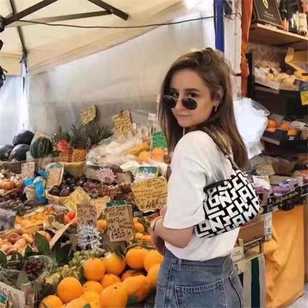 

evening bags letter print clutch bag underarm summer female