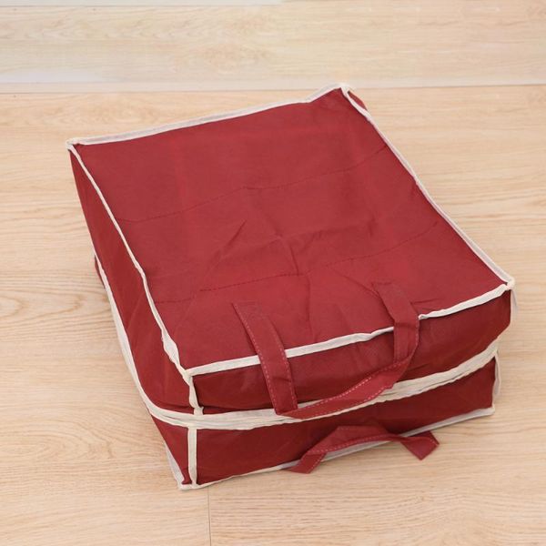 

shoes storage travel bag portable case organizer tote (black) bags