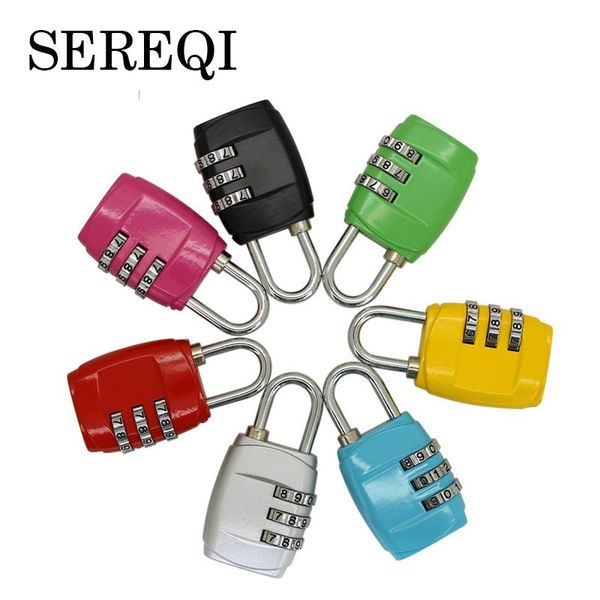 

toiletry kits sereqi fashion resettable 3 digit combination safe travel luggage suitcase code lock for accessories