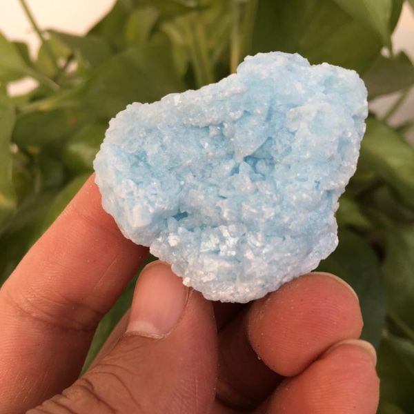 

healing treatment of natural blue grain stone decorative objects & figurines