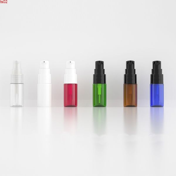 10 ml x 50 mini lotion creme pumpe kunststoffflasche 10g reise größe leere kosmetische verpackungsbehälter 1/3 oz hotel bottleshigh qiy