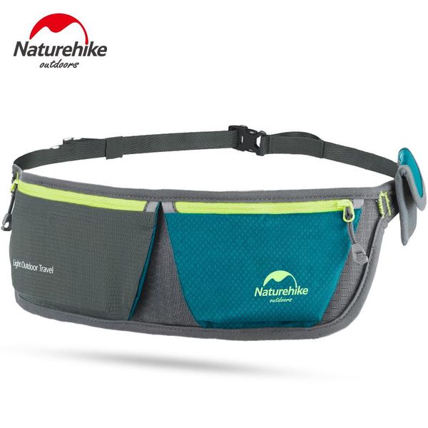 

outdoor bags naturheike ultralight double-bags running waist sports cycling fitness waterproof storage packs bag phone pocket