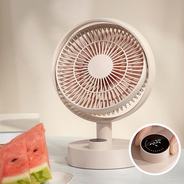 

2000mah portable electric fan deskmini ventilador usb rechargeable air cooler with shake head adjust wind speed fans