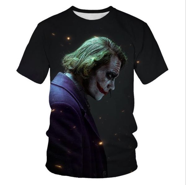 

designers clown t shirts mens womens cool bear print sleeve couples round neck tees streetwearts summer, White;black