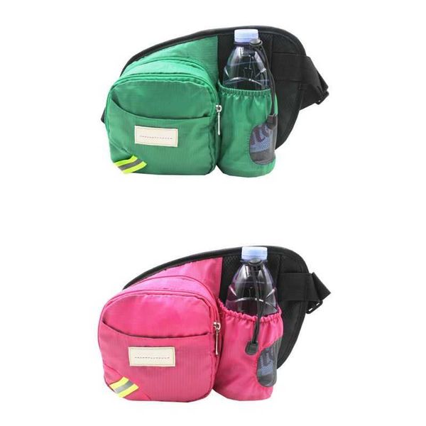 Multi-funcional esportes saco de cintura casual montanhismo montanhismo kettle bolsa zíper fanny pack equipamento ao ar livre q0705