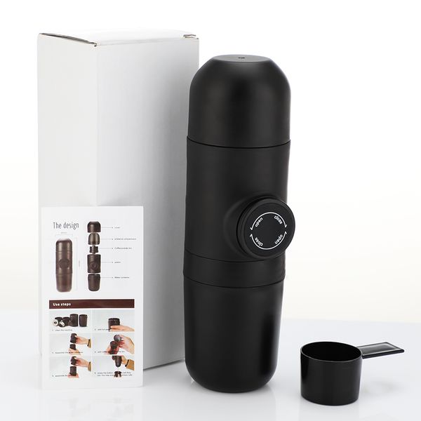 

coffee machine portable manual coffee grinder espresso machine mini hand press coffee maker travel hiking moka pot perfections