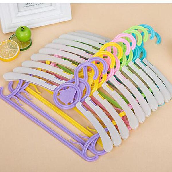 

hangers & racks 10pcs/lot 28.5cm-37.5cm children's hanger/adjustable hanger