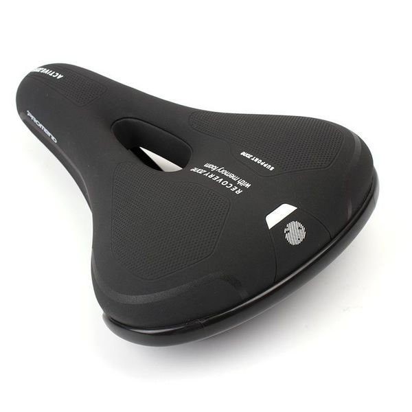 

bike saddles bicycle seat saddle mtb rail hollow breathable absorption rainproof soft memory sponge casual off-road cycling