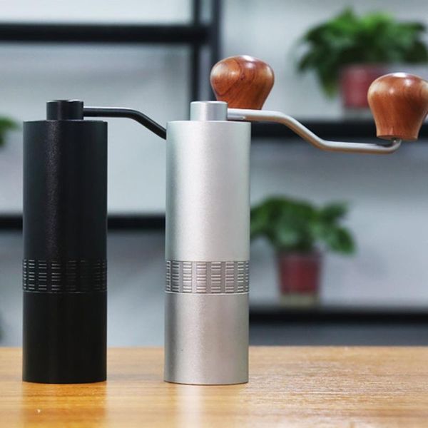 

electric coffee grinders grinder mini stainless steel hand manual beans machine burr mill kitchen