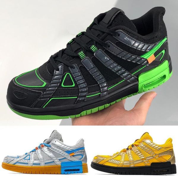 

2021 white x rubber black volt mens sneakers university gold silver blue dog walker men women boots shoes