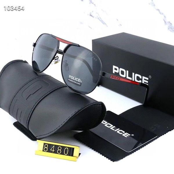 

sunglasses 2021 pilot men's driving polarized light glasses uv400 brand designer eyewear gafas de sol p8480, White;black