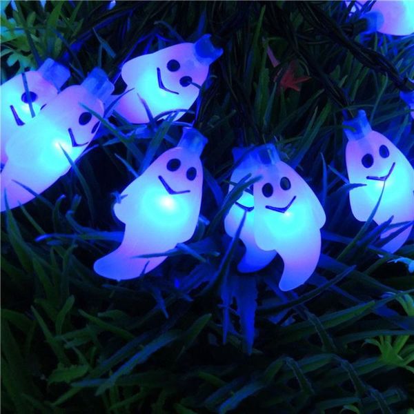 

strings 20/30 leds ghost shape string light halloween decoration colorful