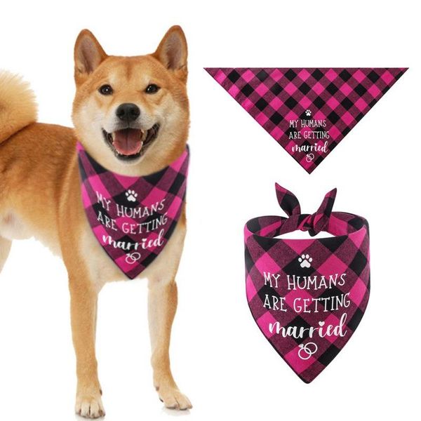 

dog apparel pet wedding triangle towel neckerchief cat scarf cotton supplies