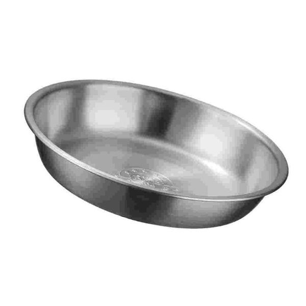 

bowls 1pc thickened soup basin practical stainless steel bowl for home (silver)