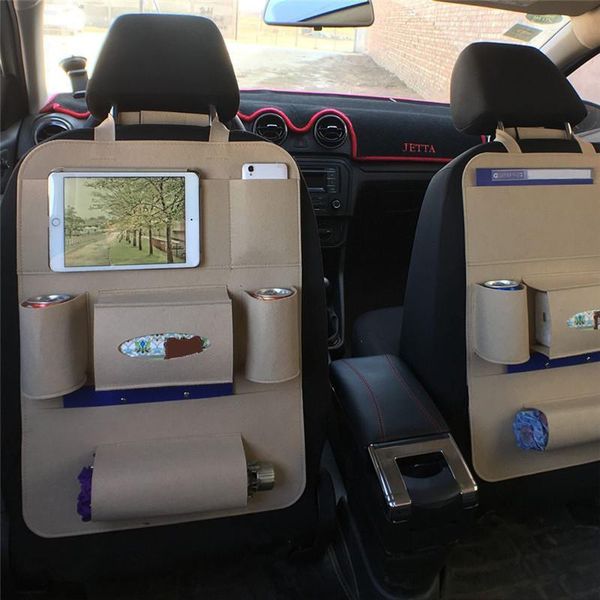 

car organizer seat back hanging sundries bag universal auto multi-pocket multifunction storage