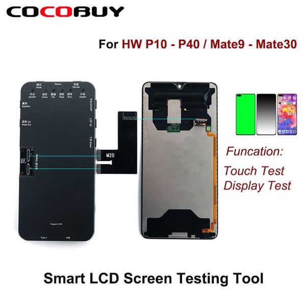 

power tool sets novecel s201 lcd screen tester for huawei p10 p20 p30 pro p40 mate20 mate30 display image & touch testing box phone repair