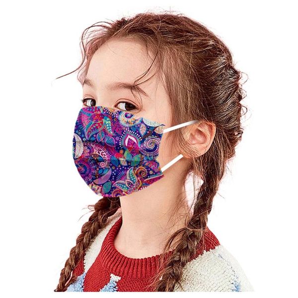 

cushion/decorative pillow 10pcs cartoon kids mask 3 layer child filter hygiene thicken children's face mouth earloop fast delievry hall