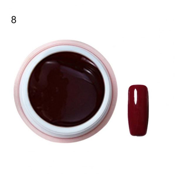 

nail gel 10ml varnish shiny diy manicure 12 colors universal polish glue for professional, Red;pink