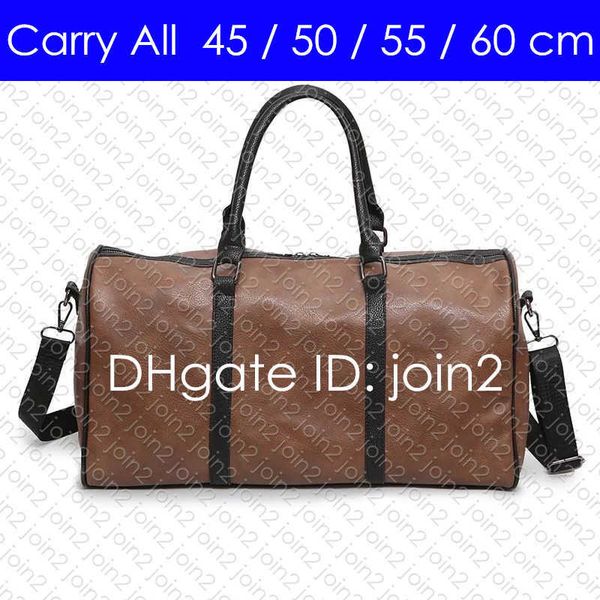 

carry on all bandouliere 60 55 50 45 cm designer womens mens travel duffle duffel bag luxury rolling softsided luggage set suitcase m41414