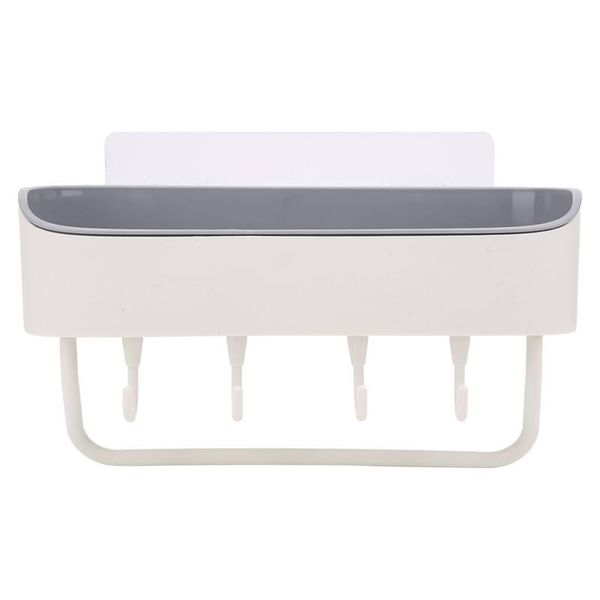 

bathroom storage organizer punch body wash for conditioner shampoo loofahs soap dishes