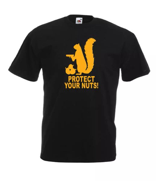 

protect ur nuts banter funny custom t-shirt gift birthday christmas, White;black