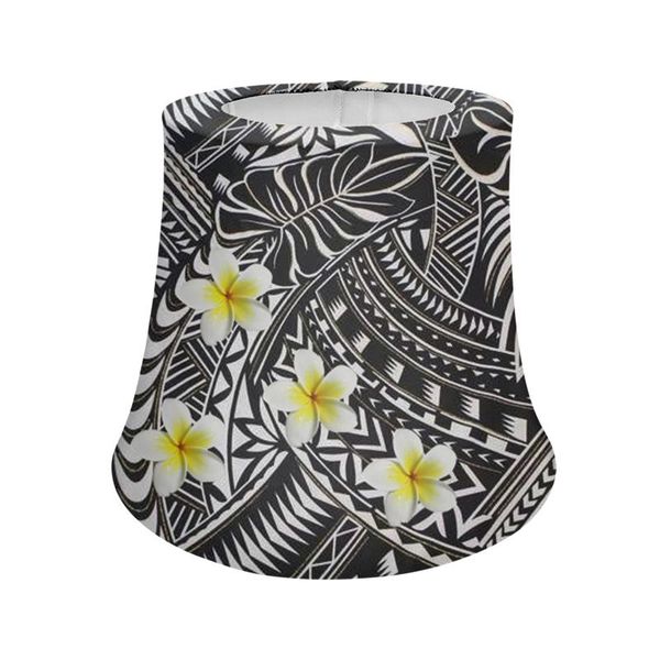 

lamp covers & shades polynesian flower cloth cover small drum table fabric lampshade modern protector holiday decor