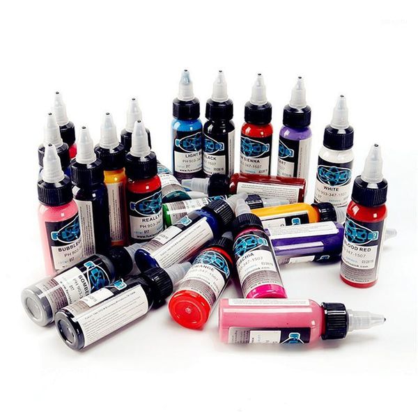 

professional tattoo ink set body art paints pigment kit supply1