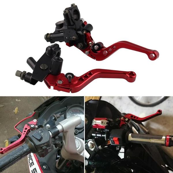 

motorcycle brakes 7/8 brake clutch pump levers hydraulic master cylinder stainless steel hardware lever adjustable accessories