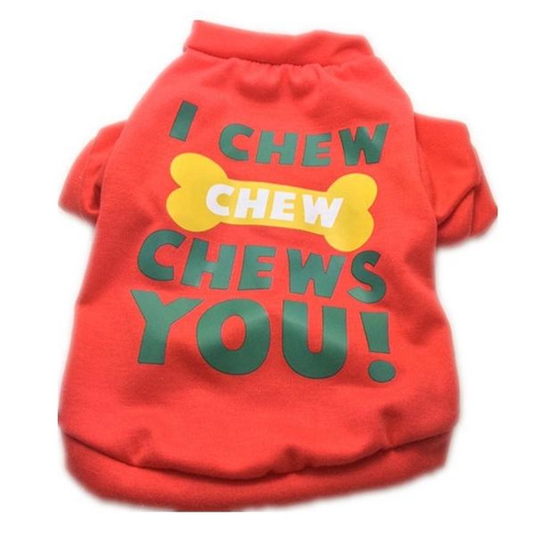 

pet dog apparel cat doggy costume shirts small dogs cotton t-shirts clothing