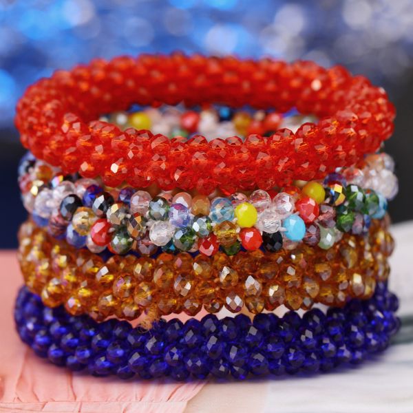 

vintage multilayer wrap bracelets for women charm handmade bracelets, Golden;silver