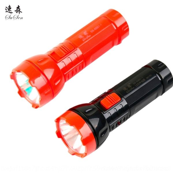

71ok susen flashlights torches led rechargeable mini plastic household lighting small convenient fire outdoor susen led flashlight recharge