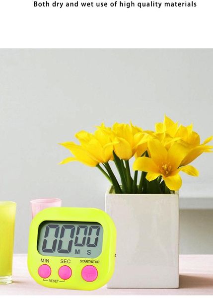 

kitchen timers cooking timer lcd digital countdown and count up clock with magnetic backing stand for egg alarm