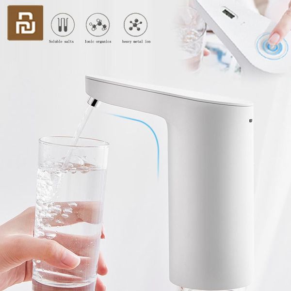 

household electric water dispenser presser tds automatic feeder usb barreled pump