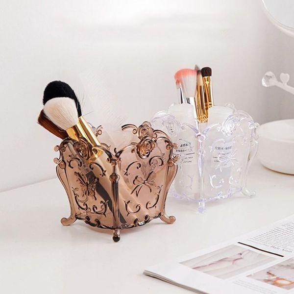 

bathroom storage & organization makeup box cosmetic organizer organizador de maquillaje butterfly rangement pinceaux maquillage brush pen ho