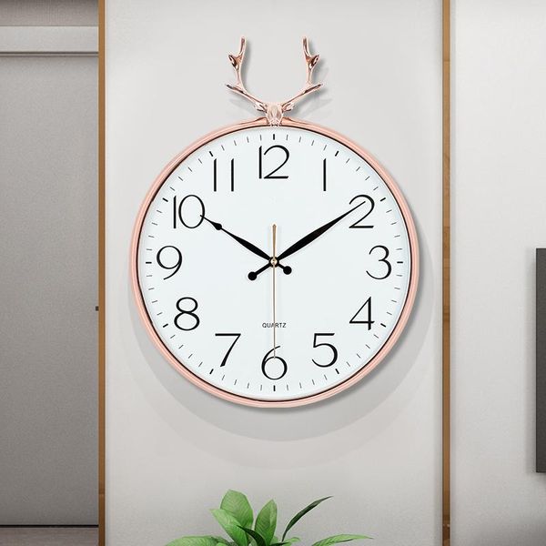 

fashion nordic modern design luxury gold wall clock silent living room minimalist reloj de pared home decor bc50bgz clocks