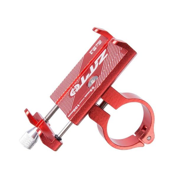 

car & truck racks aluminum alloy bike phone holder handlebar mount universal mobile cell gps metal motorcycle bicycle brackets