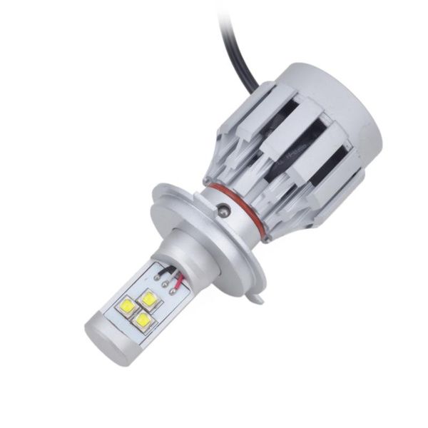 

car headlights 2pcs h4 dc 12-24v 36w 3000lm white led long distance headlight /foglight lamp bulbs for truck
