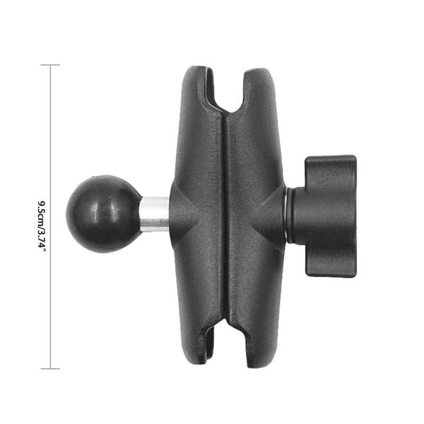 

cell phone mounts & holders hx5c metal 25mm ball head motorcycle connecting rod bracket one-driven-two expansion joint for mobile navigator