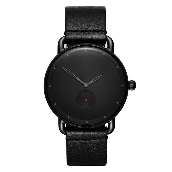 

wristwatches leather watches luxury quartz watch bussiness wrist, Slivery;brown