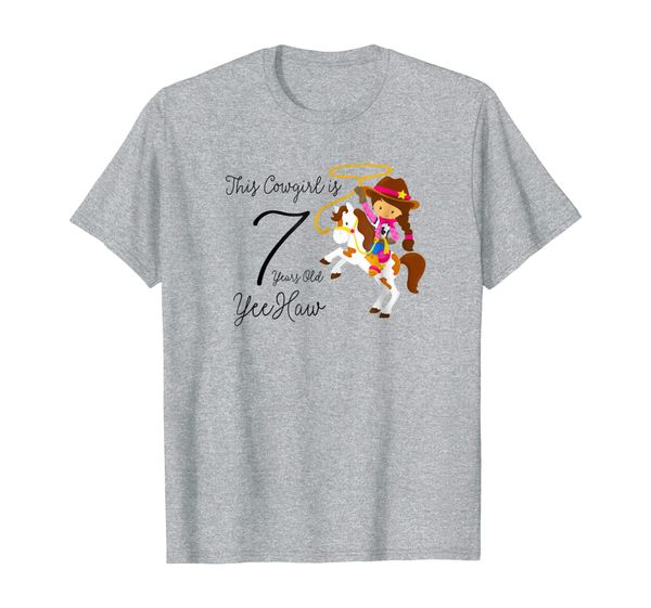 

this cowgirl is 7 seven years old yee haw, White;black