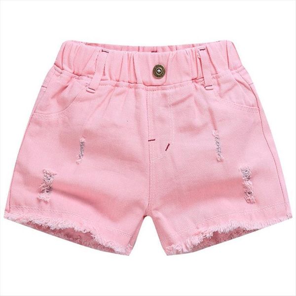 

baby teenager shorts summer denim for white pink teens girl short jeans 3 4 5 6 7 8 9 10, Black